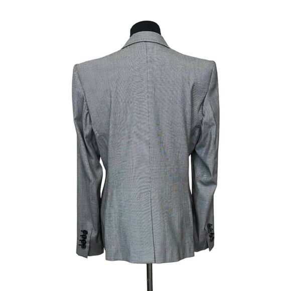 Escada gray sinlge button blazer size 38 - S - Picture 15 of 15